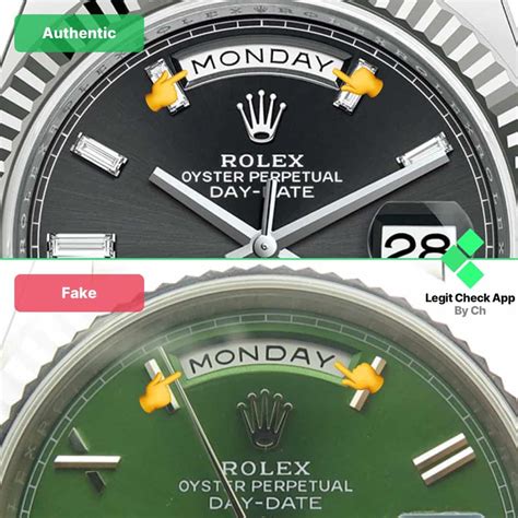 rolex day date authentication guide